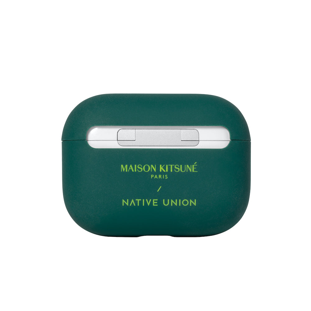 Native Union x Maison Kitsuné Green Cool-Tone Fox Head Case for AirPods Pro